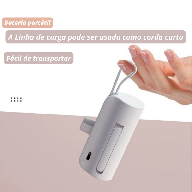 MINI CARREGADOR PORTÁTIL | 5000mAh