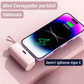 MINI CARREGADOR PORTÁTIL | 5000mAh