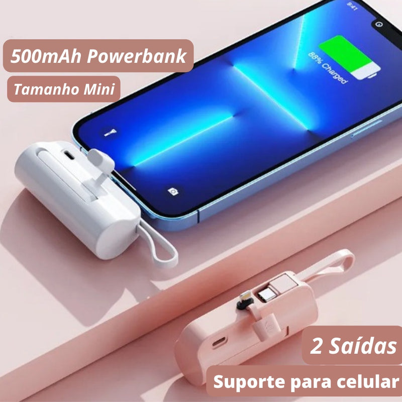 MINI CARREGADOR PORTÁTIL | 5000mAh