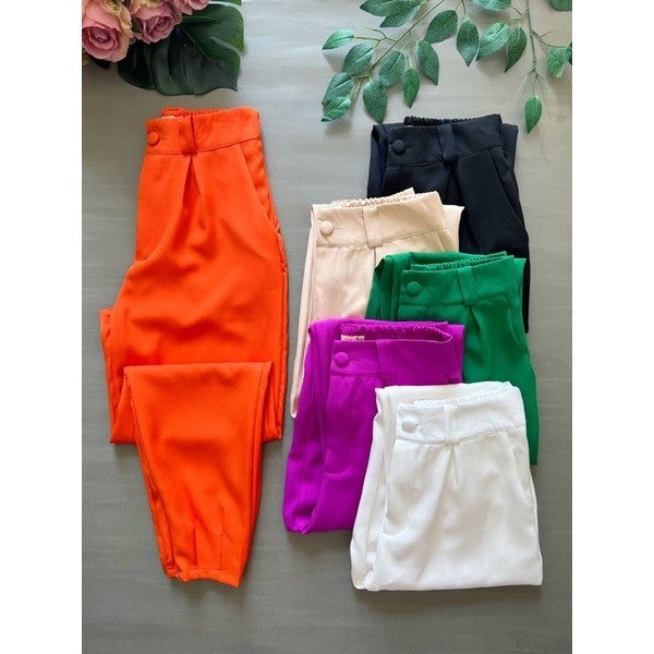 CALÇA JOGGER ALFAIATARIA | FEMININA