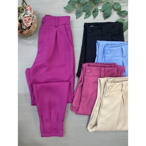 CALÇA JOGGER ALFAIATARIA | FEMININA